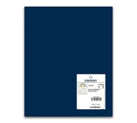 Cartulina CANSON Iris Vivaldi 50 x 65 cm. 185 gr. Azul Ultramar, Pack x25