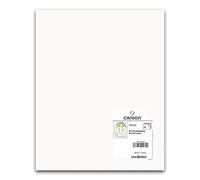 Cartulina CANSON Iris Vivaldi 50 x 65 cm. 185 gr. Blanco, Pack x25