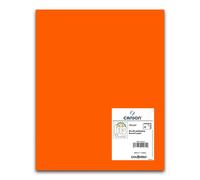 Cartulina CANSON Iris Vivaldi 50 x 65 cm. 185 gr. Naranja, Pack x25