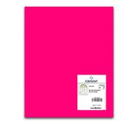 Cartulina CANSON Iris Vivaldi 50 x 65 cm. 185 gr. Rosa Fluor, Pack x25