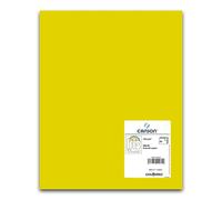 Cartulina CANSON Iris Vivaldi Din-A4 185 gr. Amarillo Canario, Pack x50