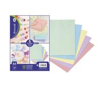 Cartulinas BISMARK Pastel, Din-A4 180 gr. Pack x10