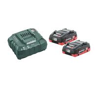 CAS 18V Batería y cargador LiHD (18 V, 2 baterías, 4 Ah)