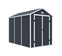 Casa de herramientas de plástico Bergen 1,9 x 2,8 m CoverTech antracita