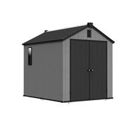 Casa de herramientas de plástico Mandal 1,9 x 2,4 m CoverTech antracita