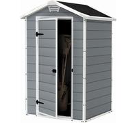 Keter Manor gris - Caseta de jardín para herramientas - 129x103x196 cm