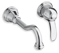 CASA39 Cristina Art: Grifo monomando para lavabo, montaje en pared. Modelo: CRIAR23151