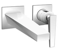 CASA39 Cristina Fractal: Grifo mezclador para lavabo, montaje en pared, modelo CRIFT25951
