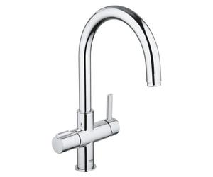 CASA39, Grifo mezclador para cocina, modelo Red Duo, con purificador de agua y caño alto, referencia 30033000