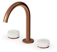 CASA39 Zucchetti Isy22: Grifo de tres orificios para lavabo, modelo ZIS4340.P91