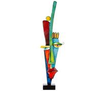 Casablanca - Escultura de Metal (101 cm de Altura, 101 cm), diseño de Cara, decoración artística, Accesorio para el hogar, Sala de Estar