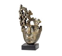Casablanca - Figura Decorativa (Resina, 30 cm), Color Bronce