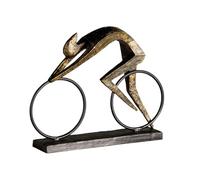 Casablanca modernes Design Escultura de Resina de Metal, Color Bronce, 28,5 cm