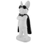Casablanca modernes Design GILDE Poly Hund Hero Dog stehend Figuritas Decorativas, Resina, Multicolor, Único