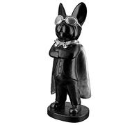 Casablanca modernes Design GILDE Poly Hund Hero Dog stehend Figuritas Decorativas, Resina sintética, Multicolor, Único