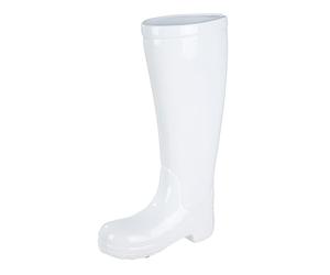 Casablanca modernes Design Paragüero, cerámica, Blanco, Höhe 45 cm