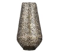 Casablanca. Vela de suelo "Purley". Metal. Color dorado. Acabado envejecido. Altura: 46 cm. Diámetro: 25 cm. Referencia: 84083