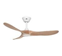CasaFan Ventilador De Techo 312227 ECO GENUINO 122cm motor color Blanco y aspas color Roble