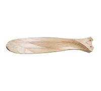 CasaFan Ventilador de techo ECO GENUINO, cromo/madera clara, Ø 122 cm, silencioso