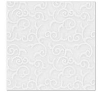 Casali 84876 - Servilletas plegables (250 unidades, 40 x 40 cm), color blanco