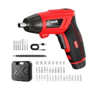 Casals Atornillador eléctrico 3,6 V 200 rpm – 43 accesorios – 2000 mAh
