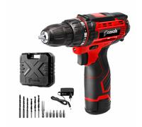 Casals Kit Taladro Atornillador 12V Csc1205bc con Maletín y Accesorios