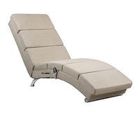CASARIA Diván Chaise Longue XXL Tumbona 186x89x55cm Beige