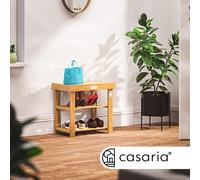 CASARIA® Zapatero Estantería Zapatos 160Kg Baño Sala Pasillo Entrada