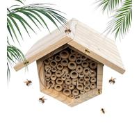 Casas De Abejas Para El Exterior Colmena Hexagonal De Madera Con Tubos