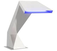 vidaXL Cascada de Piscina Acero Inoxidable 63,5 x 29 x 51 cm Plateado