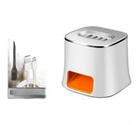 Cascanueces eléctrico para semillas de girasol, máquina peladora automática con 95% de tasa de éxito, función de retorno automático contra la obstrucción, recargable por USB-C, 1000 mAh para batería