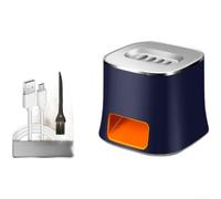 Cascanueces eléctrico para semillas de girasol, máquina peladora automática con 95% de tasa de éxito, función de retorno automático contra la obstrucción, recargable por USB-C, 1000 mAh para batería
