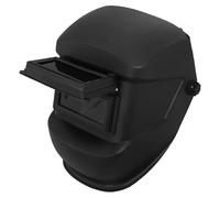 Casco de Soldadura Ajustable Negro Lente de PC Resistente al Calor