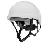 Casco industrial para trabajar en alturas, blanco