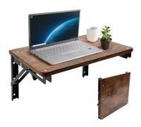 CASDUCT Mesa Plegable de Pared de Madera de 42 x 30 cm | Plegable, Ideal para salón, Dormitorio, lavadero, Cocina y Garaje, Ahorra Espacio