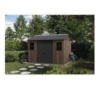 Caseta Cobertizo Resina Jardin Signature Apex 1175 Keter Con Puerta Lateral
