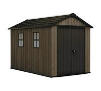 Keter Signature Walnut 7511/1175 - Caseta de jardín - Con ventanas - 230 x 350 x 246 cm