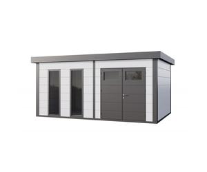 Caseta de Jardin metálica NH11 | Blanco | 538 x 358 - NOVO HABITAT