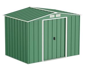 Caseta de jardín para herramientas Eco 2,5x1,7 m Duramax verde