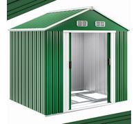 Caseta de jardín Verde 260x205x180cm