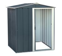Caseta de metal jardin metalica de 161.7x181.9x181.9 cm y 1.8 m2 con 0.22 mm espesor y puerta corredera duramax