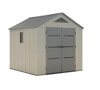 Caseta de plástico Boston para herramientas 2,5 x 2,46 m CoverTech gris