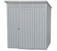 Casetta in Metallo Palladium 6'x5' Duramax 196,5x199x229 cm colore grigio Grigio