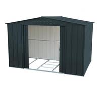 Casetta in metallo Top Shed 10' x 8' Duramax, 322 x 243 x 209 cm Grigio Scuro