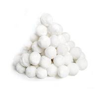 CashMuch Bolas de filtro de piscina de 5 cm, de fibra de poliéster, reutilizables, lavables a máquina, compatibles con cartucho de arena y filtros de para piscinas, acuarios (700 g)