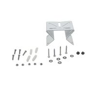 CashMuch Soporte de esquina de metal para SoloCam S340, adaptador de pared PTZ para cámara exterior e interior, acabado blanco de metal sólido