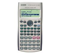 Casio Calculadora Científica FC-100 Programable 4 Líneas LCD 10+2 Dígitos Pilas Gris