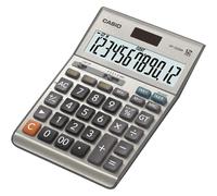 Casio DF-120BM - Calculadora de Sobremesa Medidas 179.5 × 126.5 × 32.6 mm Alimentación Solar y Pilas Cálculo de Impuestos Coste, Venta y Margen Pantalla LCD Extra Grande de 12 Dígitos Placa Frontal