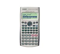 Casio FC-100V Bolsillo - Calculadora (Bolsillo, Calculadora financiera, 4 líneas, Flash, Batería, Gris)