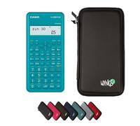 Casio fx-220 Plus 2nd Edition con Funda Protectora WYNGS Negro - Calculadora Científica - Paquete Básico